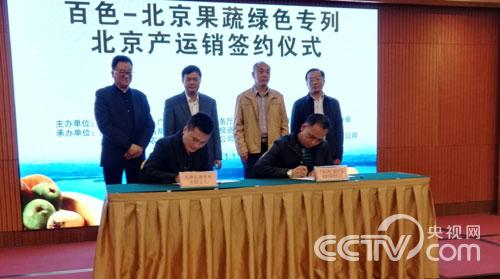 &ldquo;百色一號(hào)&rdquo;果蔬產(chǎn)運(yùn)銷對(duì)接簽單1.5億元_三農(nóng)頻道_央視網(wǎng)(cctv.com)
