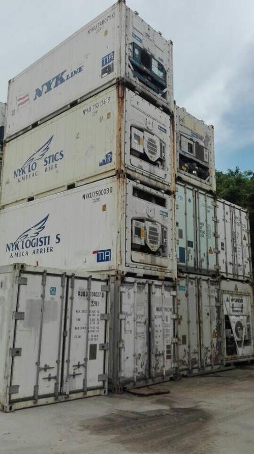 移動(dòng)的冷藏箱20尺二手冷藏集裝箱使用方便操作簡(jiǎn)單