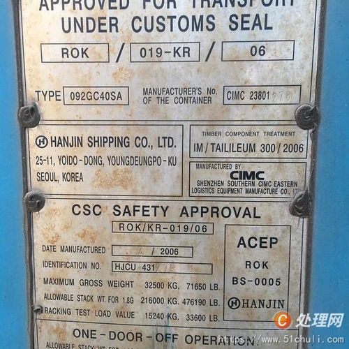 二手集裝箱買賣與舊集裝箱回收 處理網一站式解決方案